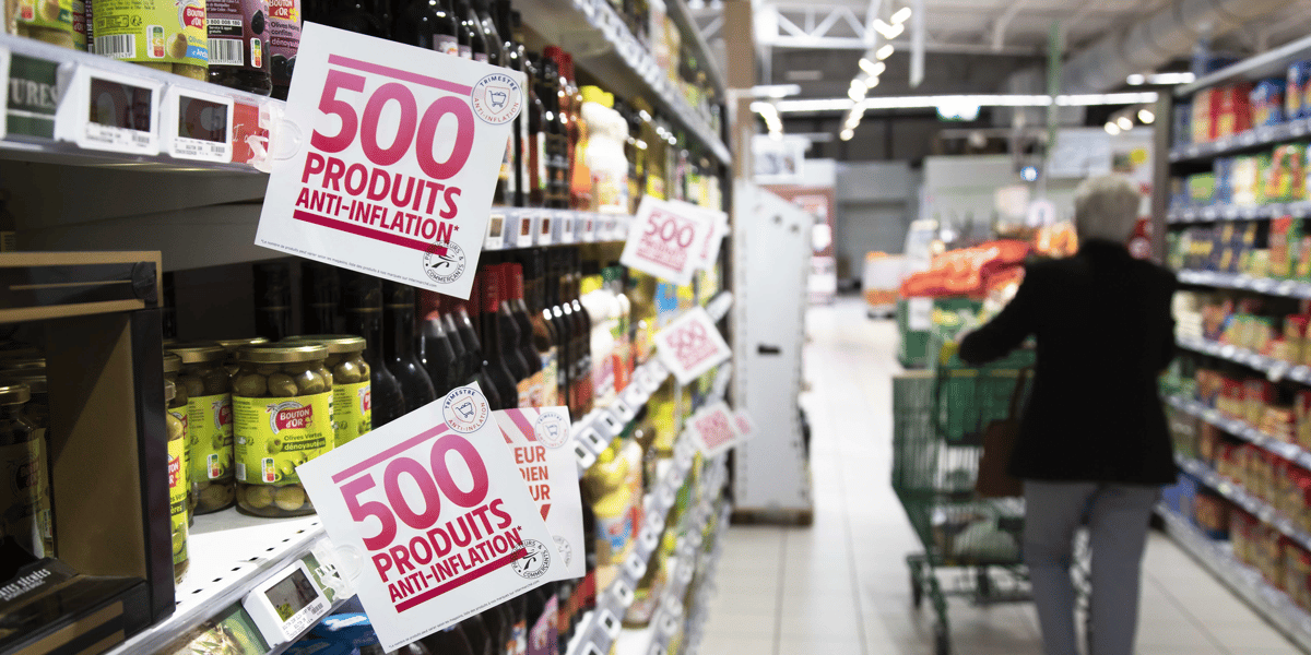L'inflation a ralenti à +2,9% sur un an au mois de février.