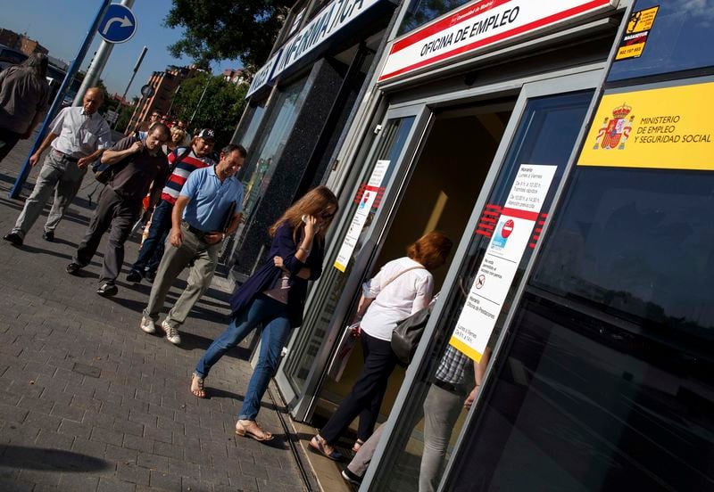 Taux de chômage à 24,5% en Espagne, son plus bas niveau en 2 ans