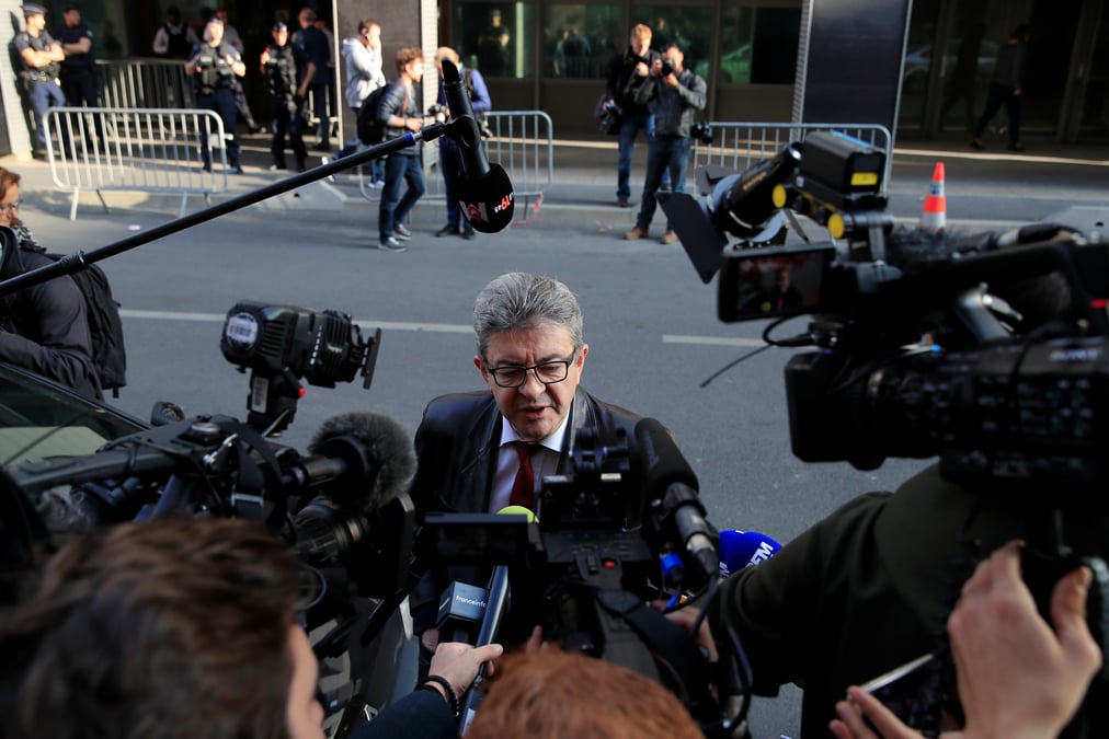 Melenchon face au peril du coup d'eclat de trop