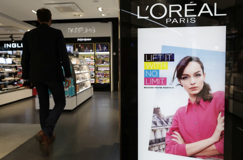 L'oreal depasse les attentes au 3e trimestre grace au luxe