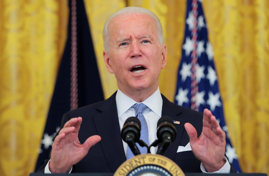 Etats-unis: vaccination ou masque obligatoire pour les employes federaux, dit biden