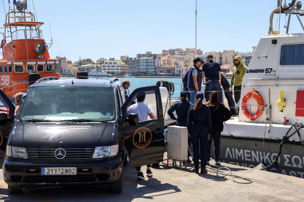 Naufrage de migrants au large de l'ile de chios