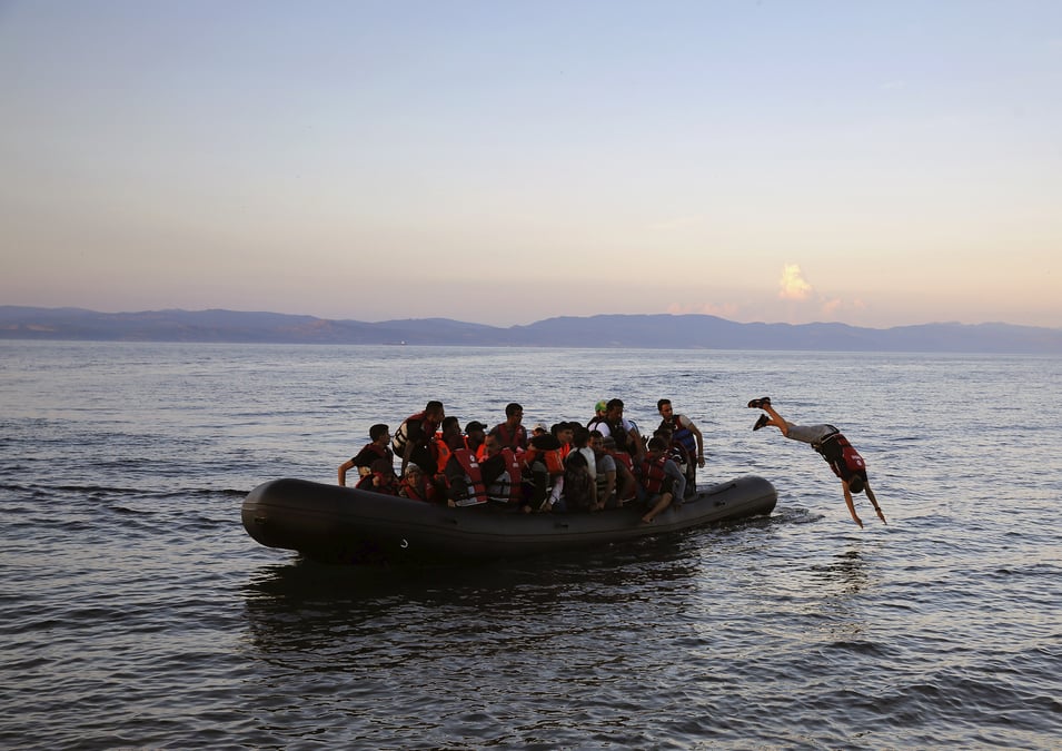 Recul du nombre de migrants traversant la mer egee