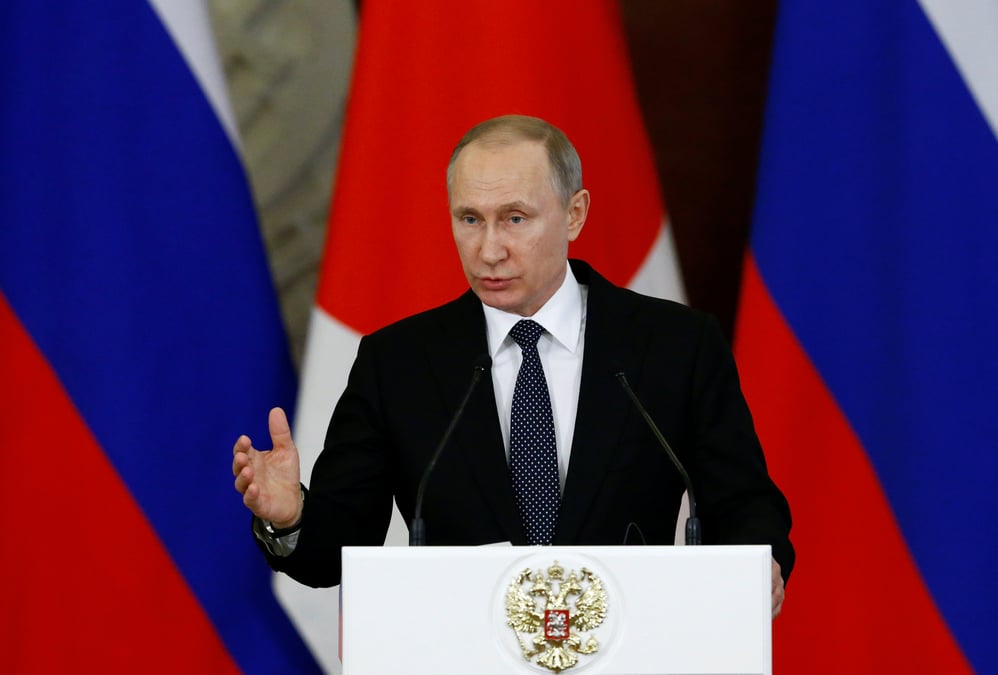 Poutine souhaite relancer les pourparlers sur la syrie