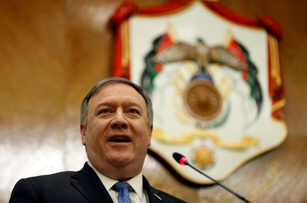 Pompeo appelle israeliens et palestiniens a se parler a nouveau