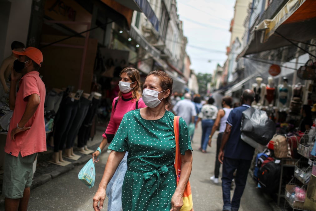 Coronavirus: plus de 170.000 morts au bresil depuis le debut de l'epidemie