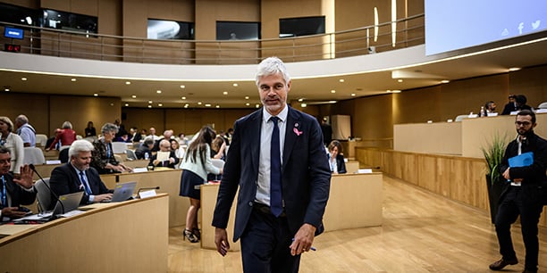 À l’hôtel de Région de Lyon, lors d’une assemblée plénière, le 19 octobre.