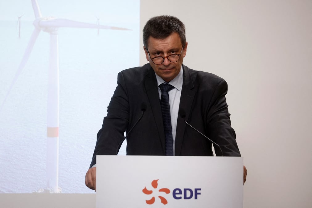 Luc remont, le pdg d'edf