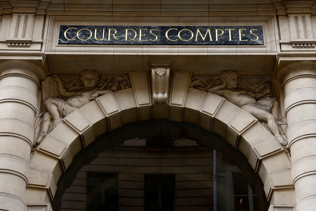 La Cour des Comptes, rue Cambon à Paris.