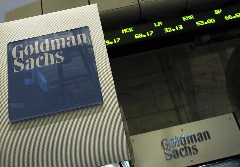 Bénéfice de Goldman Sachs en hausse de 50% grâce aux obligations