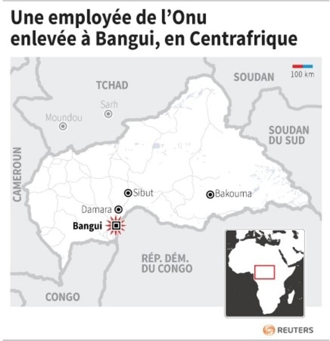 Une employee de l’onu enlevee a bangui, en centrafrique