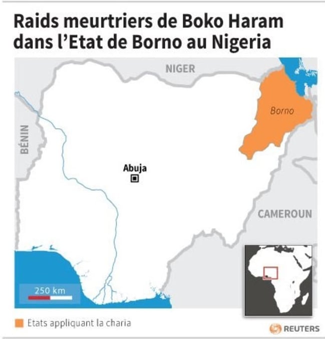 Raids meurtriers de boko haram dans l’etat de borno au nigeria