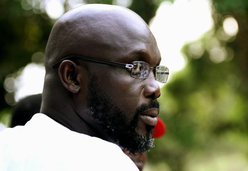 George weah a nouveau candidat a la presidence du liberia