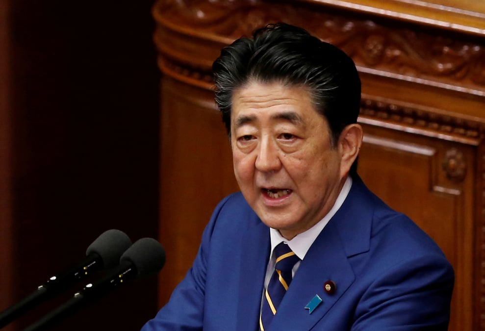 Japon: shinzo abe pourrait etre convoque devant le parlement