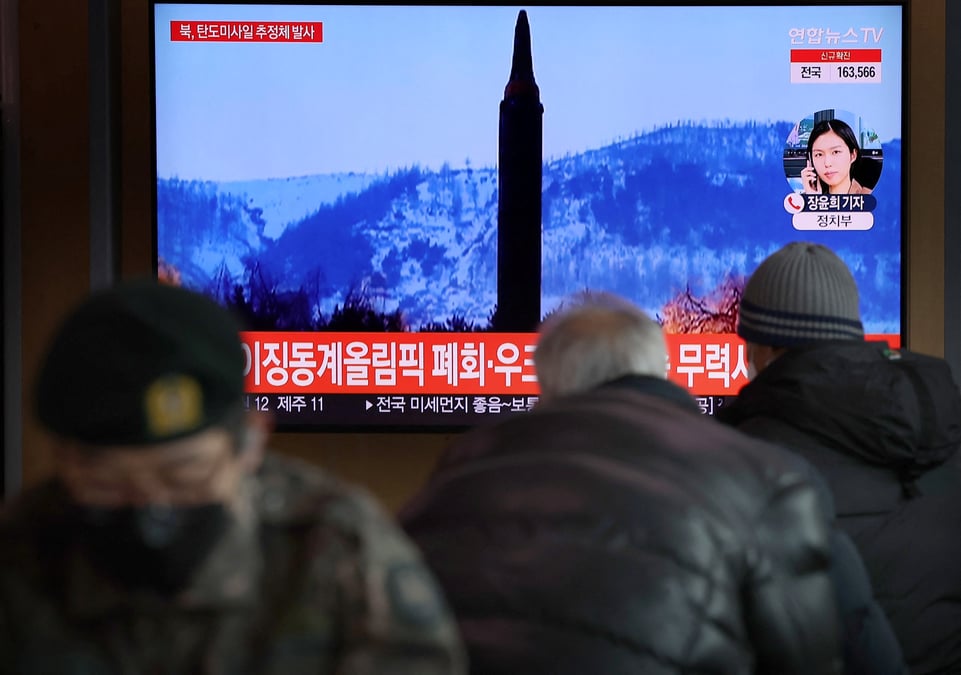 La coree du nord a tire un missile balistique presume