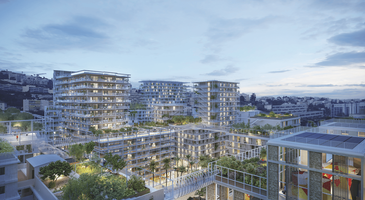 Joia, programme mixte, en construction à l'ouest de Nice