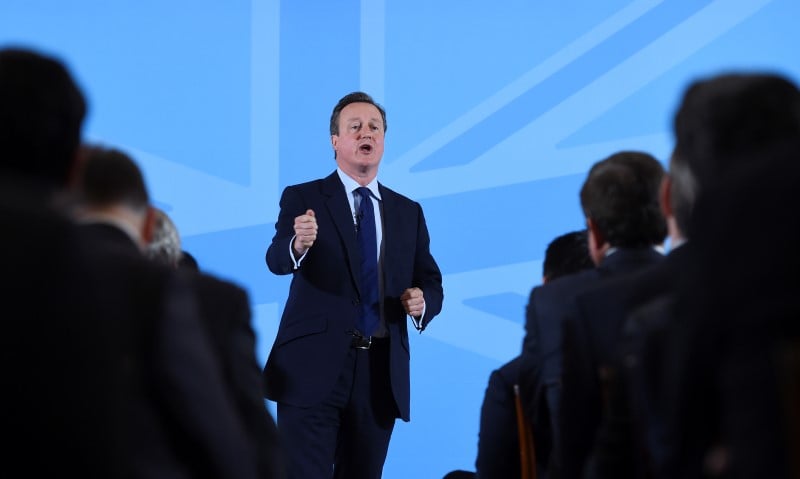 Cameron n’envisage pas de second referendum en cas de resultat mitige