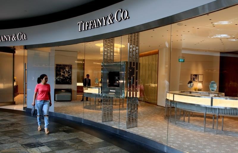 Tiffany: baisse du chiffre d'affaires trimestriel, le titre baisse avant bourse
