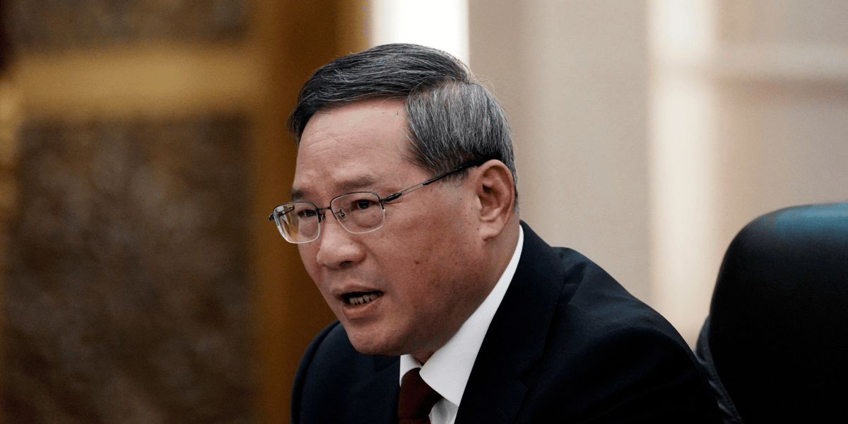 Le premier ministre chinois li qiang