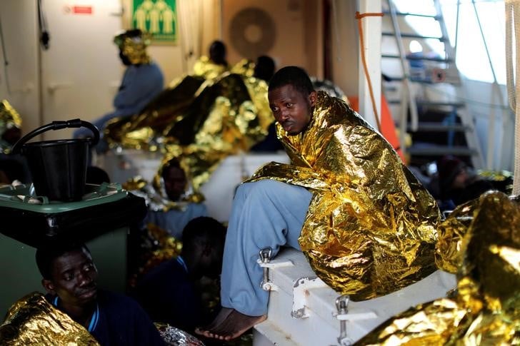 Plus de 1.300 migrants secourus en mer entre la libye et l'italie