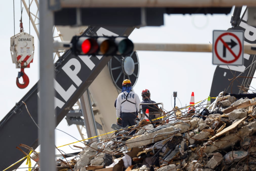 Usa/immeuble: le bilan s'alourdit a 20 morts
