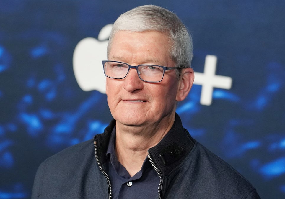 Le PDG d'Apple, Tim Cook.