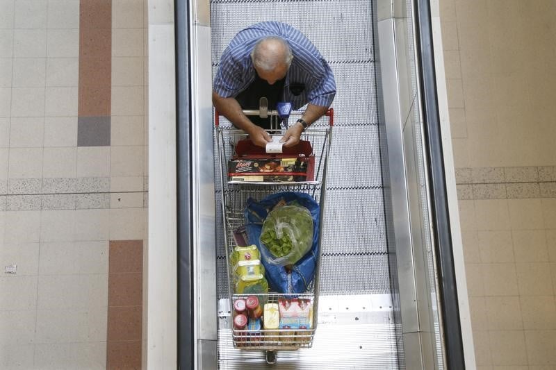 Les prix a la consommation ont augmente de 0,7% en mars
