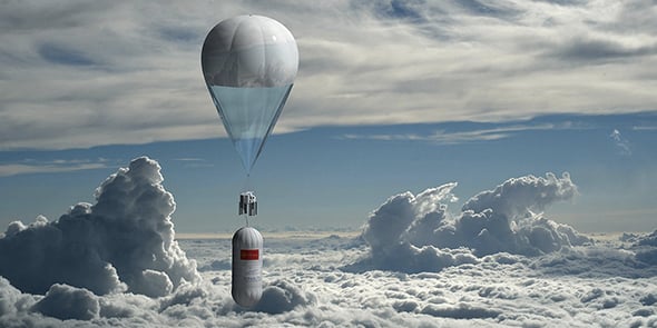 L'aéronef Odyssée 8000 de l'entreprise Zephalto a réalisé son 1er vol basse altitude le 21 août 2020.
