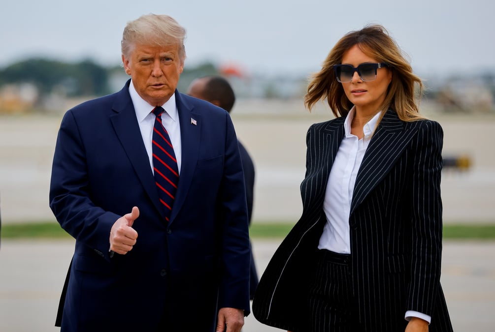 Donald trump controle positif au coronavirus