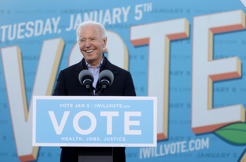 Usa: scrutin decisif en georgie, trump met la pression, biden promet un "jour nouveau"