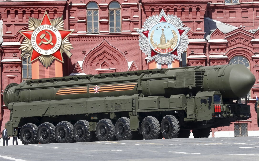 Russian Yars RS-24 intercontinental ballistic missile system