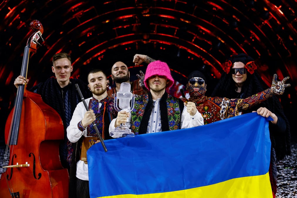 Le groupe ukrainien kalush orchestra remporte l'eurovision