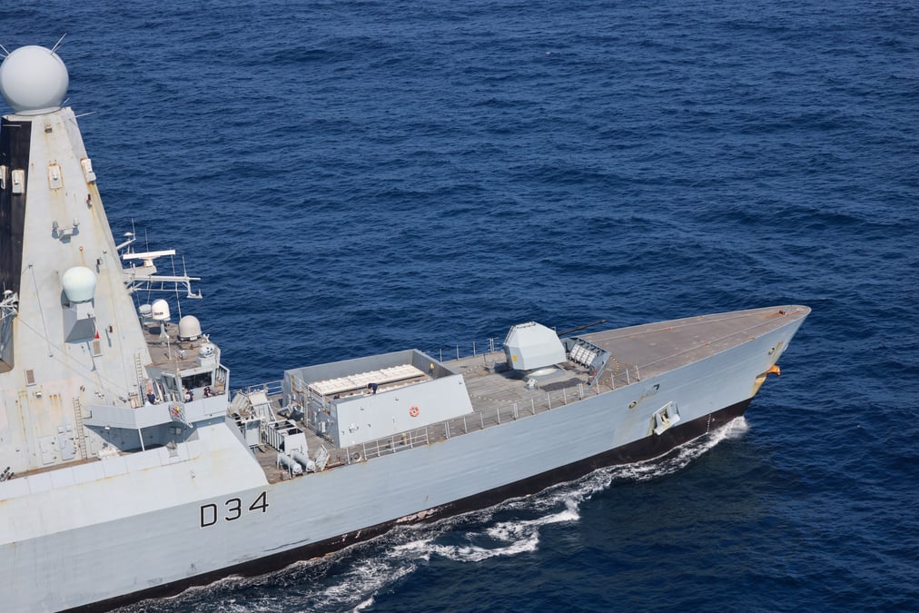 Hms diamond en mer rouge