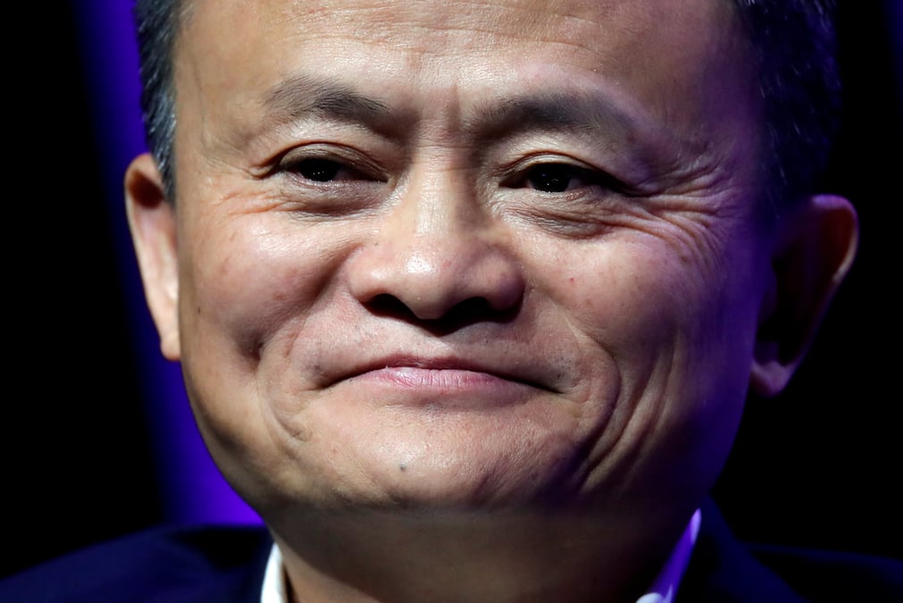 Le fondateur d'alibaba, jack ma, est en europe, rapporte le south china morning post