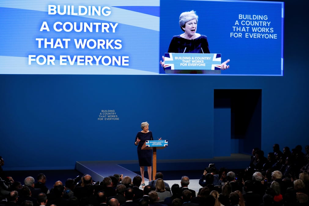 Les conservateurs en plein doute apres le discours de may