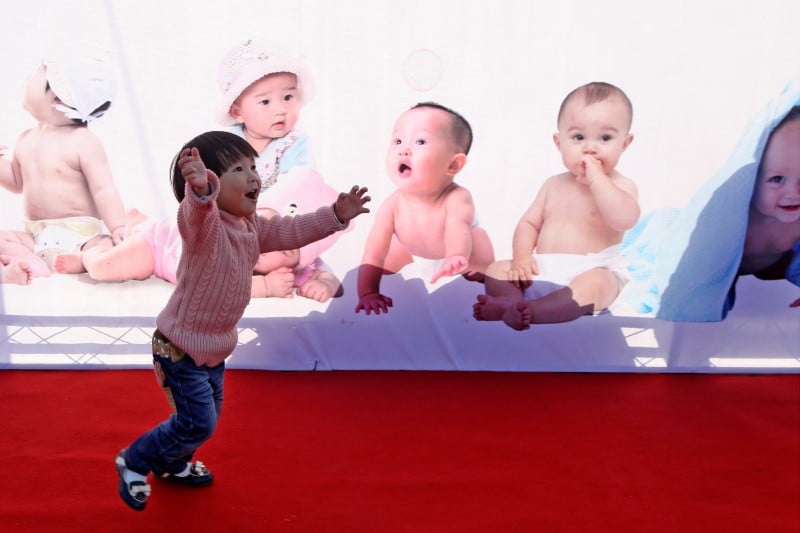 La chine abandonne la regle de l'enfant unique
