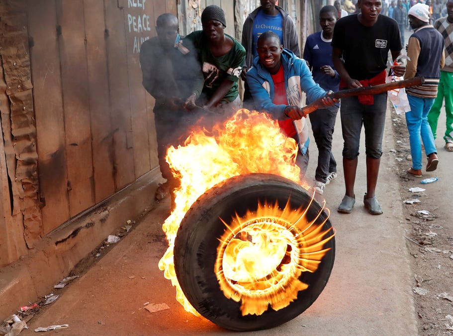 Le kenya sous tension avant la proclamation du resultat electoral