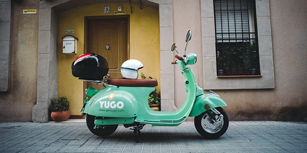 Yego scooter Bordeaux