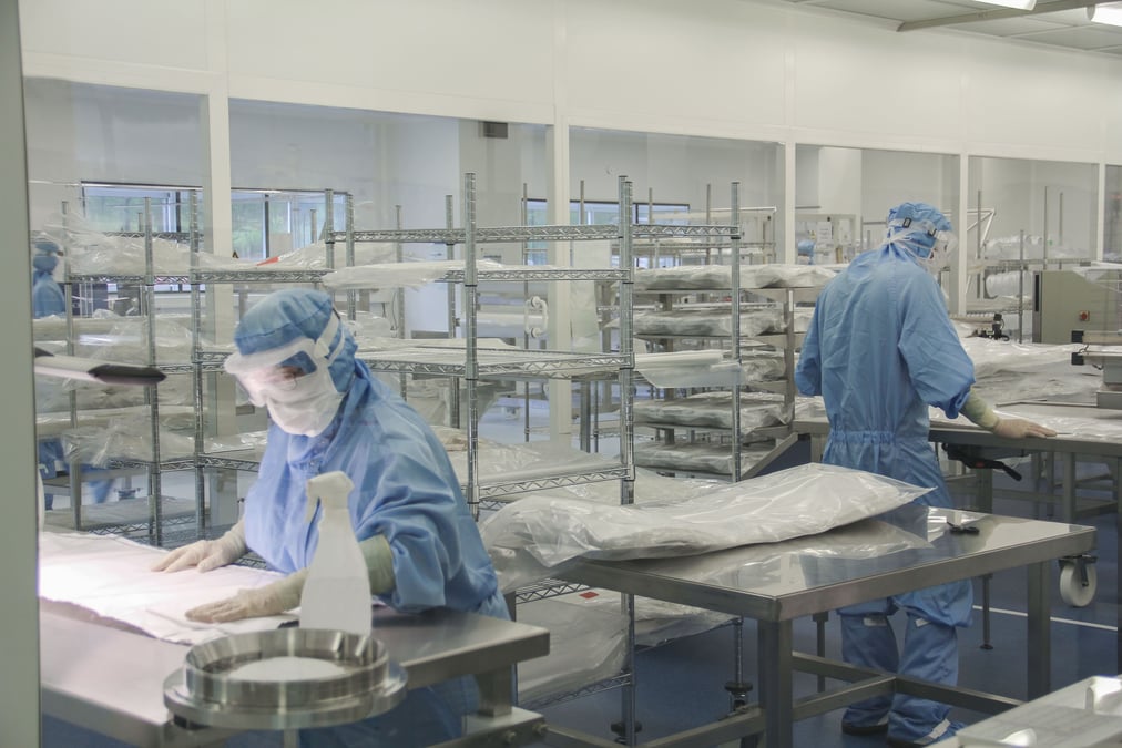 La surface des salles blanches sera agrandie de 40% en 2021
