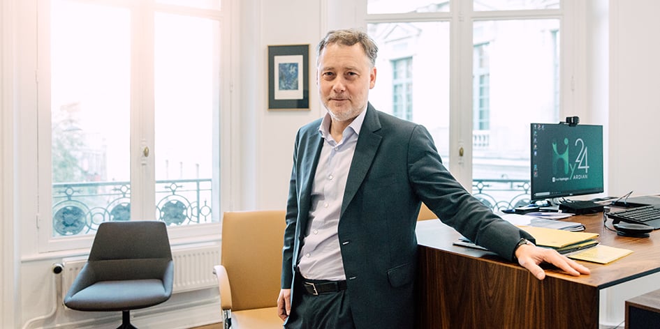 Pierre-Étienne Franc, directeur général du fonds d’investissement consacré à l’hydrogène décarboné.
