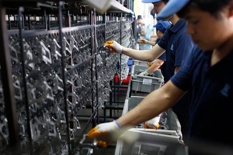 La croissance chinoise a nettement ralenti en août