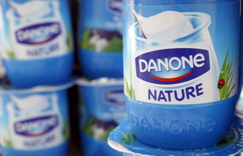 Danone profite en bourse de nouvelles speculations sur une opa