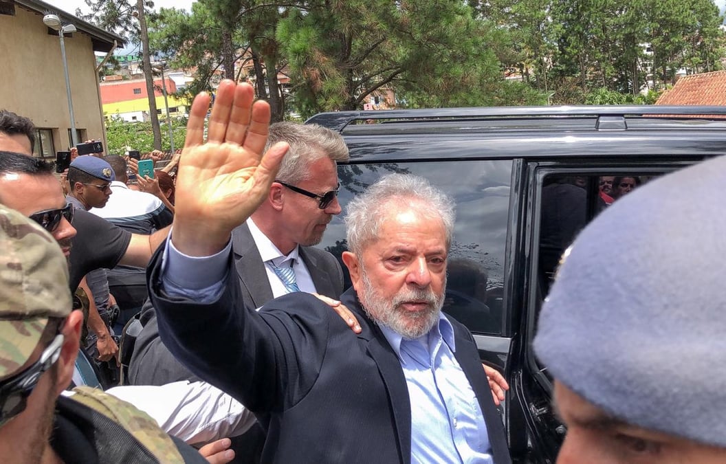 Peine de prison reduite pour l'ancien president bresilien lula