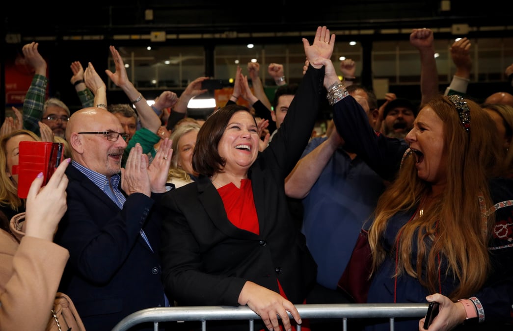 Irlande: le sinn fein veut un role majeur dans le prochain gouvernement