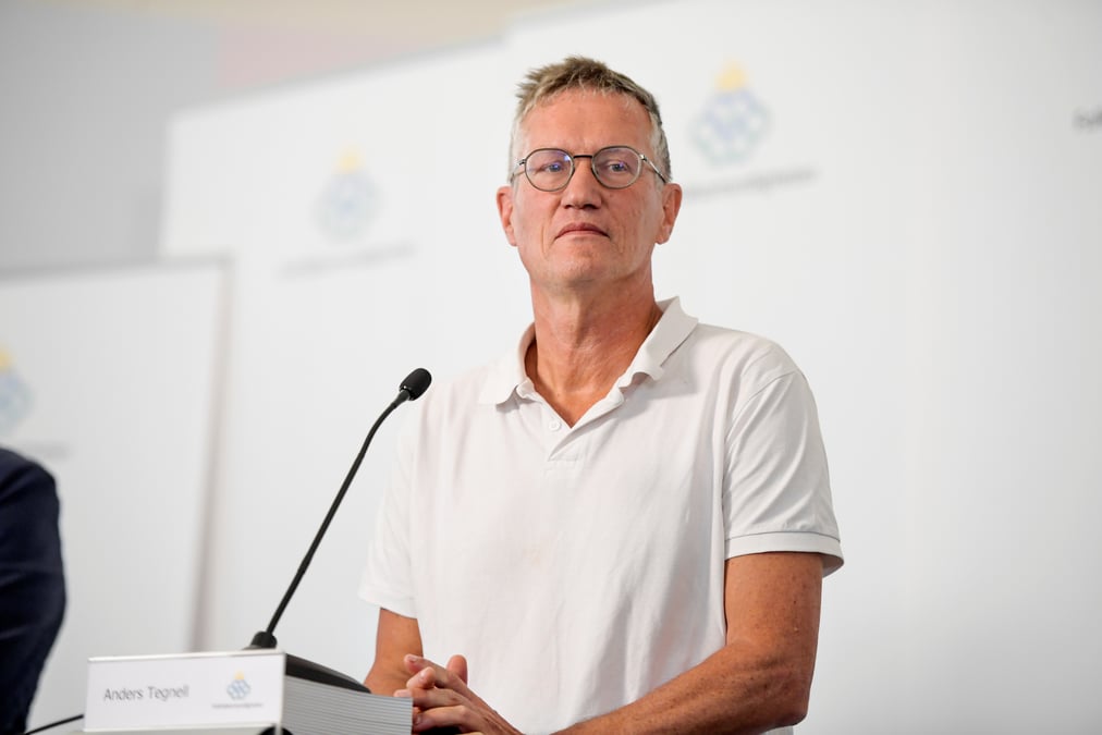 News conference on the coronavirus disease (covid-19) situation, in stockholm