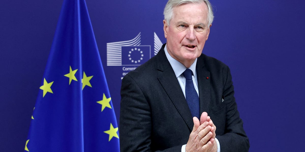 Michel Barnier ce 13 novembre à Bruxelles.