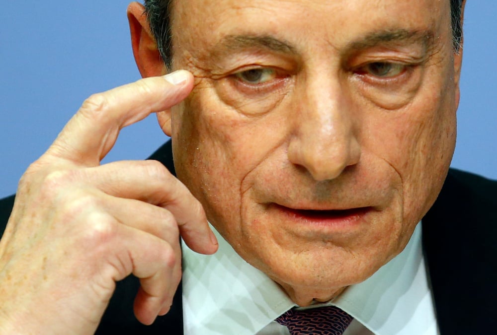 Draghi met en garde contre une hausse des depenses publiques