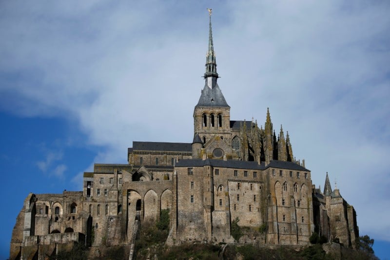 General view of le mont-saint-michel