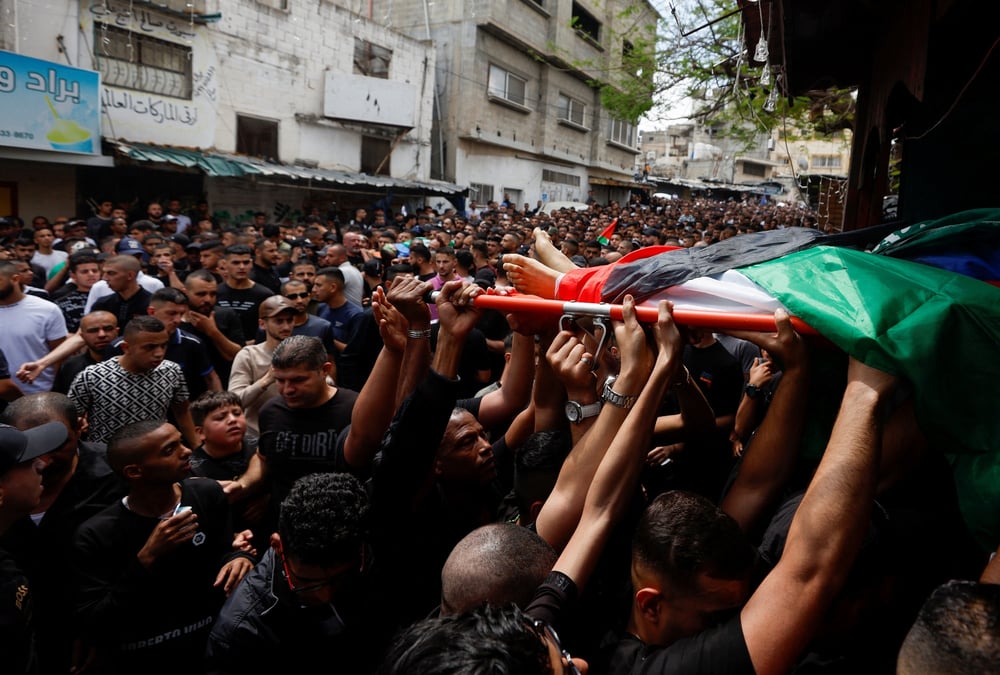 Consequences d'un raid israelien a tulkarem