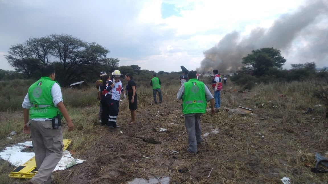 Mexique: les passagers de l'avion accidente en majorite americains